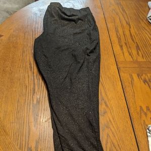 💕 3 for $12 torrid leggings size 3 black w gold